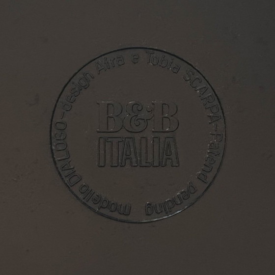 Image 1 of 8x "Dialogo" chairs by Afra and Tobia Scarpa for B&B Italia, 1973