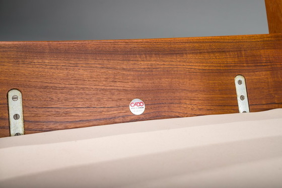 Image 1 of Senator Hochlehnsessel und Ottomane aus Teakholz von Ole Wanscher für Poul Jeppesen Collectors, Cado, 1960er Jahre