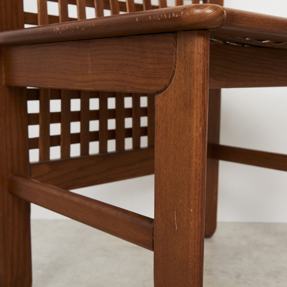 Image 1 of Vitelli & Ammannati Transenna Stühle für Pozzi & Verga, Italien, 1970er Jahre