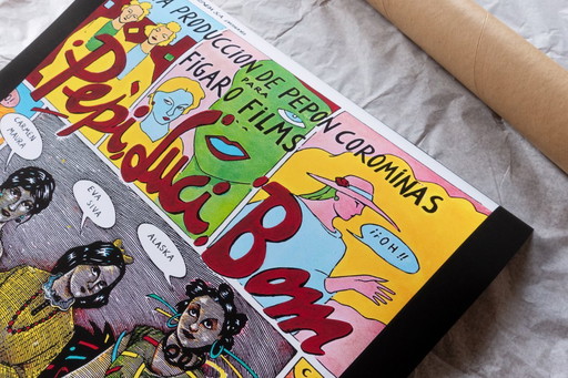 Pepi, Luci, Bom e le altre ragazze del mucchio - Film Cult di Almodóvar - Poster 50 × 70 cm