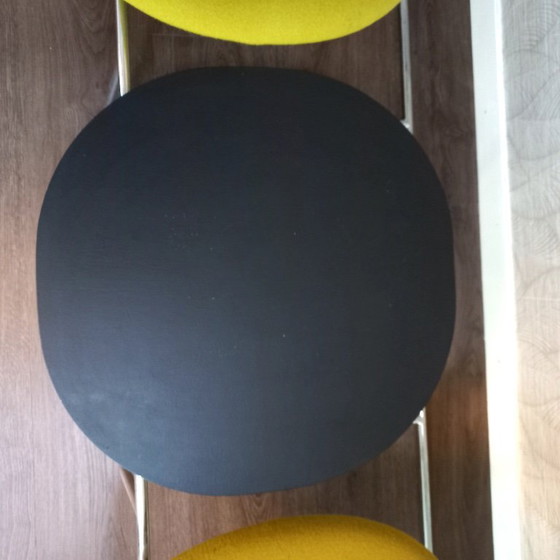 Image 1 of Panchina vintage per sala d'attesa; 2 posti con tavolo