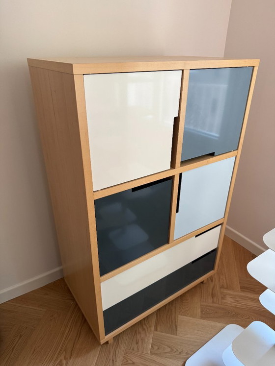 Ensemble de Rangement Modulaire Blu Dot (3 Pièces) - Nordique / Contemporain – Commodes, Bois (photo 4 of 8)