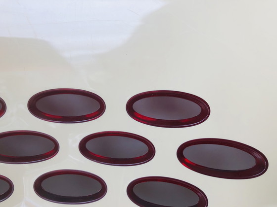 Image 1 of Vier Calligaris Italiaanse Vintage stoelen