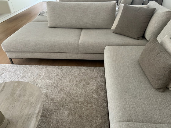 Canapé d'angle Aikon Lounge Design On Stock, Canapés d'angle, Aluminium, Textile, Beige (photo 9 sur 9)