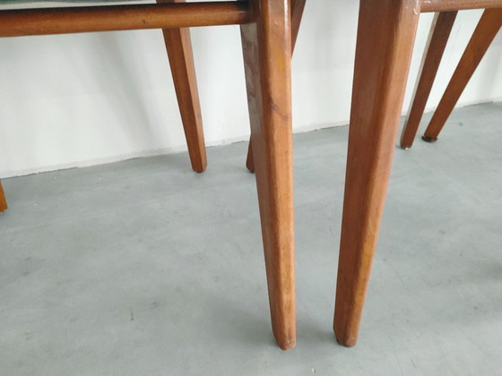 Set di 4 sedie da pranzo industriali stile Bauhaus – Legno (photo 11 of 13)