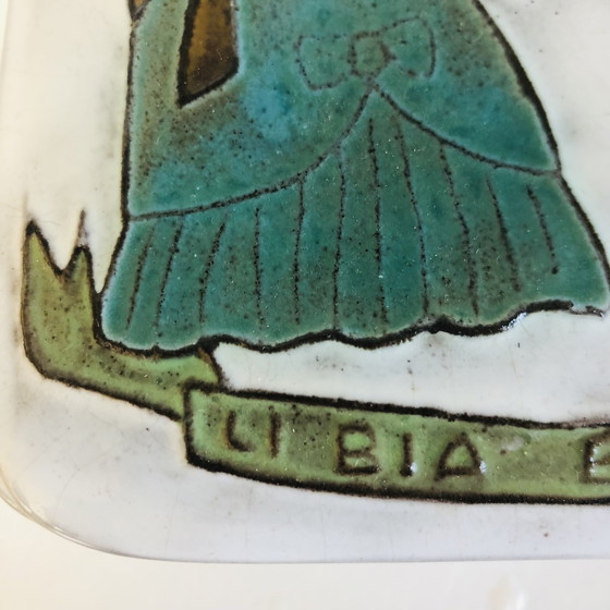 Image 1 of Dekselpot in Namur keramiek van Yvette Manoy