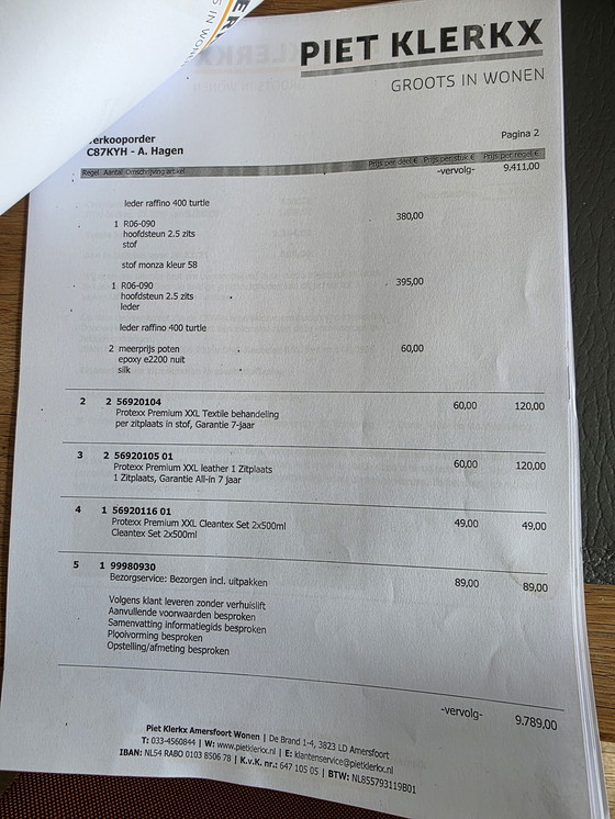 Image 1 of Ensemble de canapés Leolux Nardo