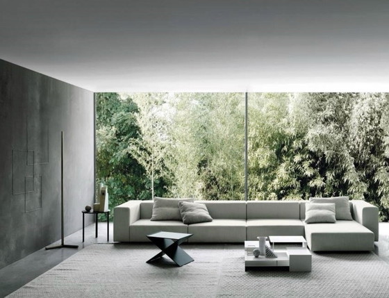 Divano “Wall Sofa” Living Divani di Piero Lissoni – Divani modulari, Cotone (photo 4 of 5)