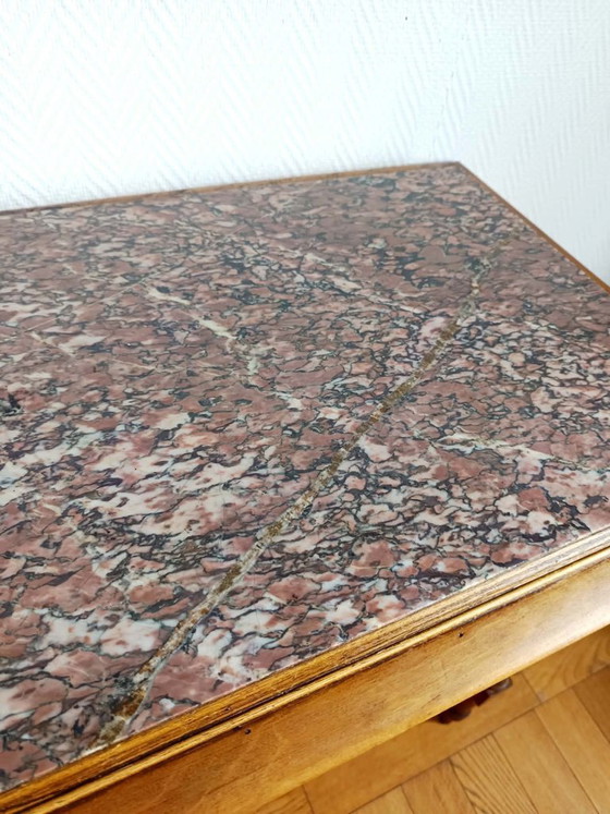 Image 1 of Mesa de centro de mármol estilo Luis XVI
