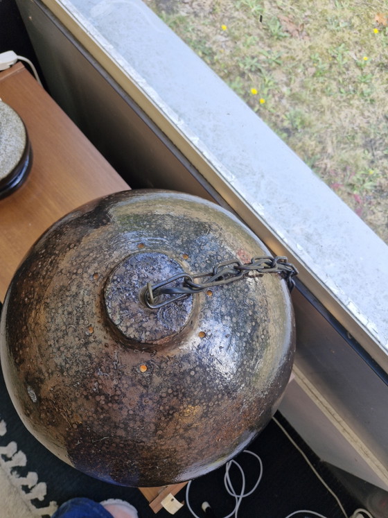 Brutalist Sejer Keramik Pendant Lamp (60s/70s) – Ceramic (photo 6 of 9)