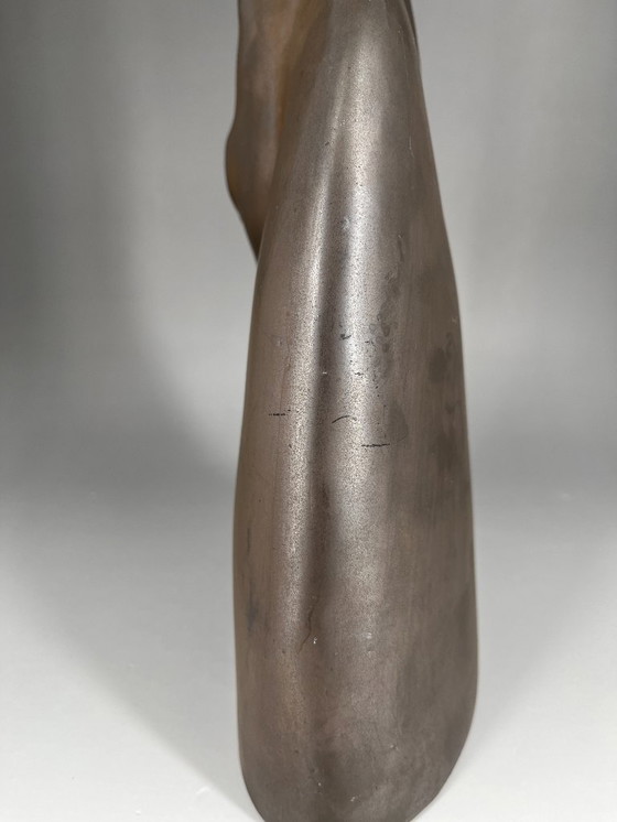 Image 1 of IKEA BRODD Pferdekopf – Keramikskulptur von Anette Edmark | Skandinavisches Design