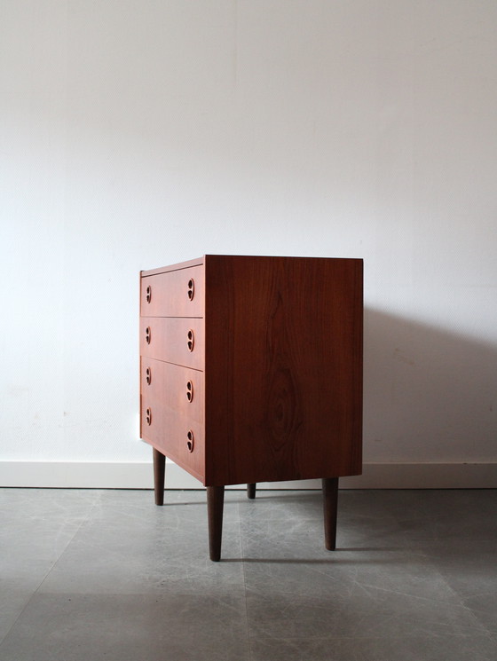 Image 1 of Vintage Deense ladekast in teak