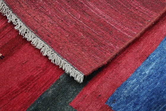 Image 1 of Original Persian carpet Gabbeh Ghashghai Oriental carpet 196 cm x 120 cm Old Natural