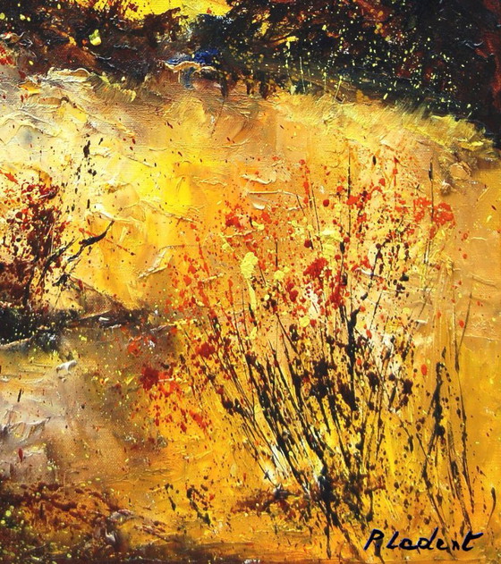 Ricchi colori autunnali – R. Ladent, Dipinti e disegni, Canvas (photo 4 of 5)