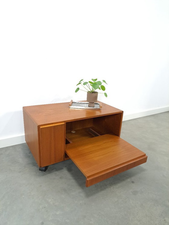 Image 1 of Teak Danish design Komfort TV furniture, LP cabinet