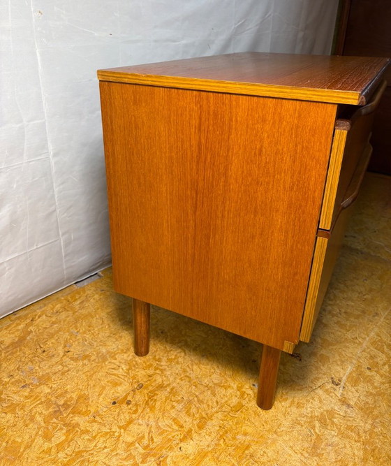 Meuble TV Vintage en Teck | Années 70 | Design Scandinave & Danois | Superbe Meuble Rétro Mid-Century en Teck (photo 7 of 8)