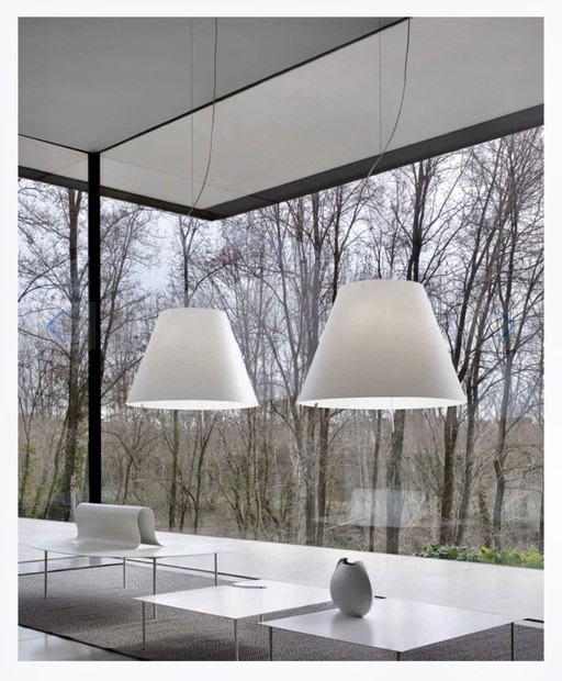 Twee Luceplan Costanza hanglampen