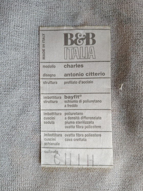 Image 1 of B&B Italia Charles Corner (2 Parts, See Description)