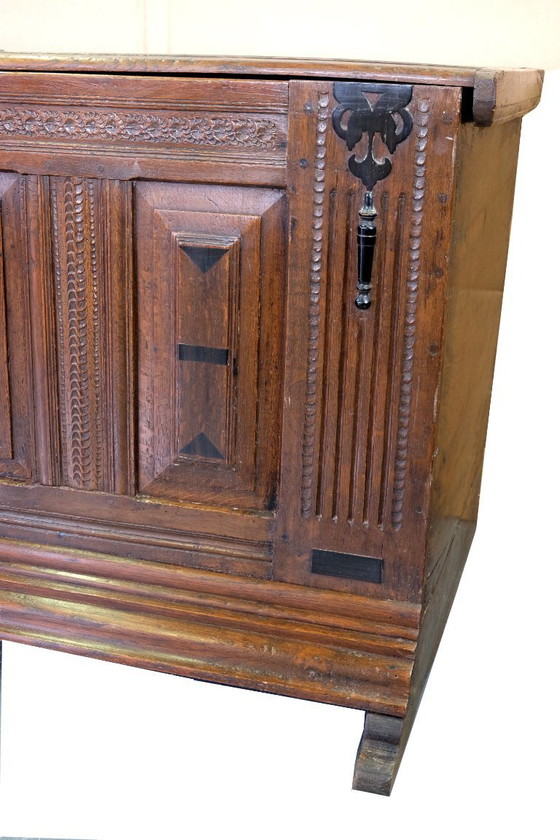 Image 1 of Arcón renacentista holandés roble circa 1670