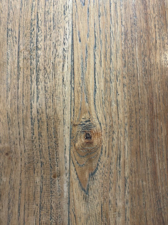 Table de monastère robuste en bois 300 x 99 cm – Tables de salle à manger, Wood (photo 4 of 6)