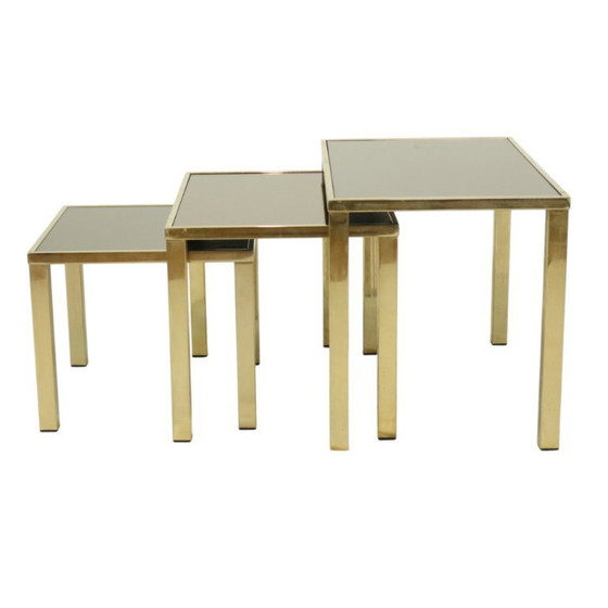 Image 1 of Nesting tables Belgo Chrom 23kt Gold Gilded
