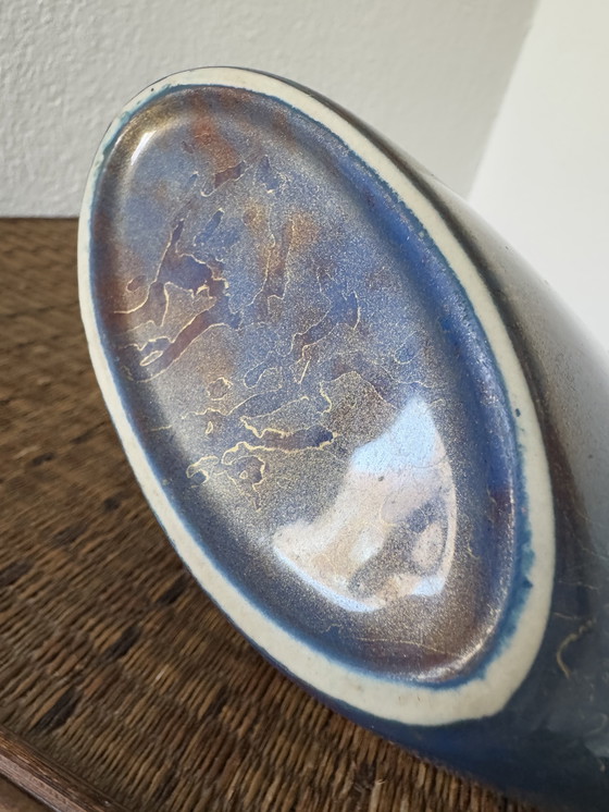 Image 1 of Piccolo vaso in ceramica in polvere Art Déco