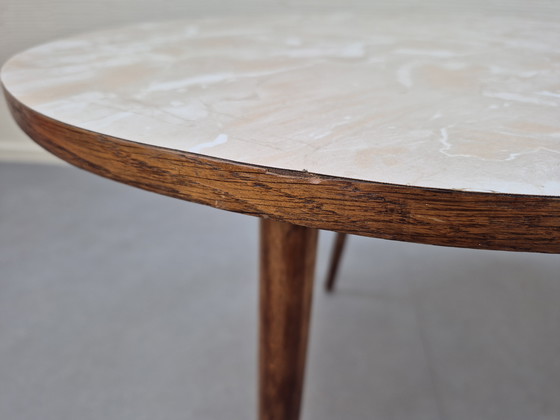 Image 1 of Vintage 1950s, 1960s Mid-Century coffee table/kidney table.