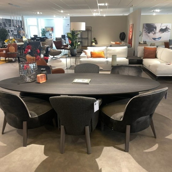 Image 1 of Passe Partout Budha dining table - 260x120 with dining chair (set of 6)