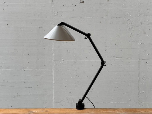 Zeta clamp lamp by Franco Mirenzi & Vittorio Parigi for Valenti Luce, 1970s