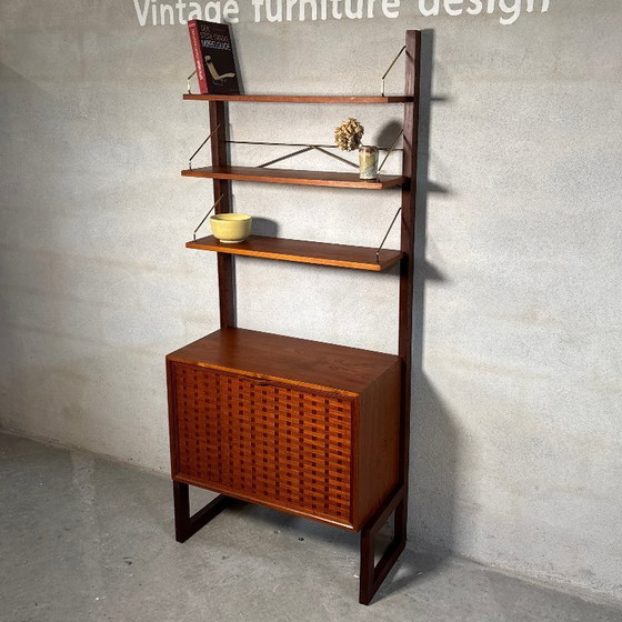 Image 1 of Poul Cadovius – Modulair Wandmeubel, Denemarken jaren 60'