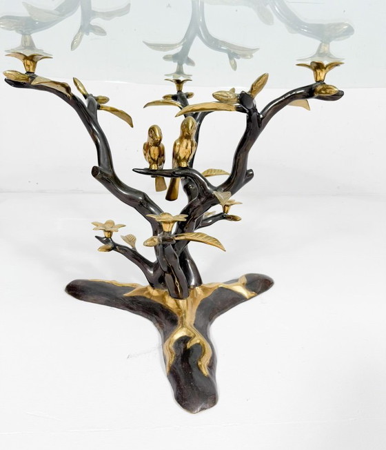 Image 1 of Table basse Hollywood Regency par Willy Daro, Belgique, années 1970