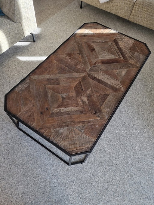 Industrial coffee table 140x80x38