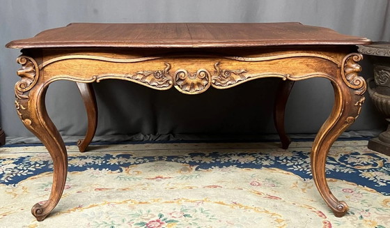 Table de salle à manger de style Régence. – Tables de salle à manger, Hollywood Regency (photo 7 of 7)
