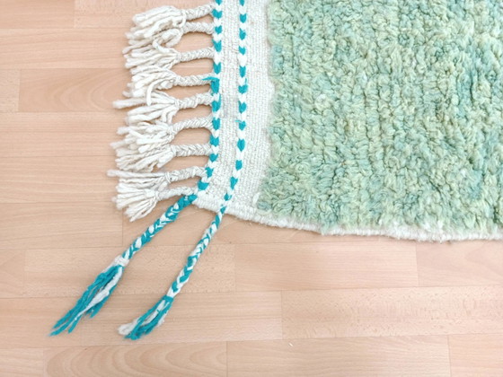 Handgefertigter marokkanischer Teppich aus Wolle 3 x 2 m – Teppiche & Läufer, Wool (photo 8 of 11)