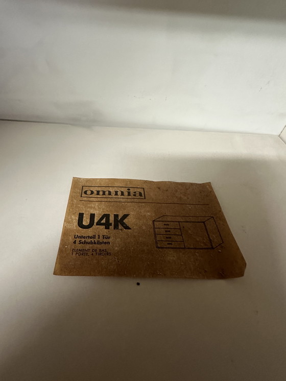 Image 1 of Vintage Omnia Wallunit 1960