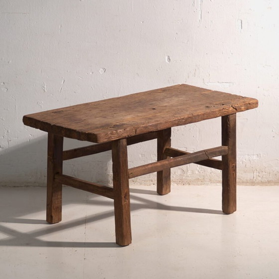 Tavolino basso antico in legno di pino – Cina, circa 1890 – Tavolini da caffè (photo 7 of 40)