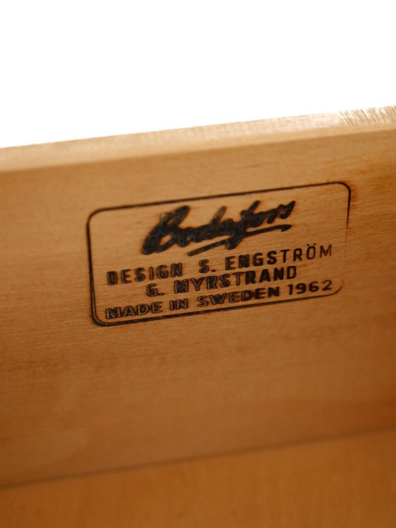 Image 1 of Commode suédoise en teck par Ingvar & Ekström pour Bodafors