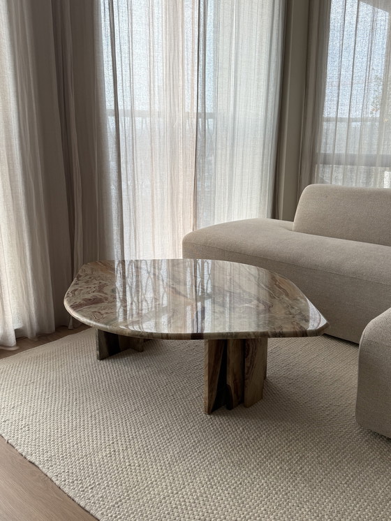 Image 1 of Vintage marble coffee table