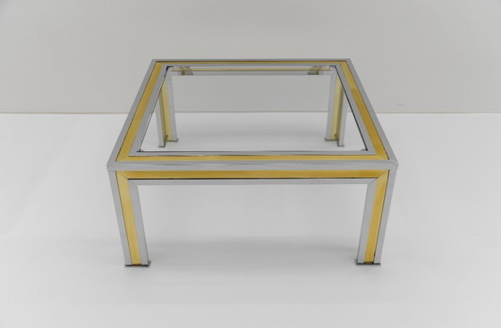 Image 1 of Square Bicolor Coffee Table, 1970s