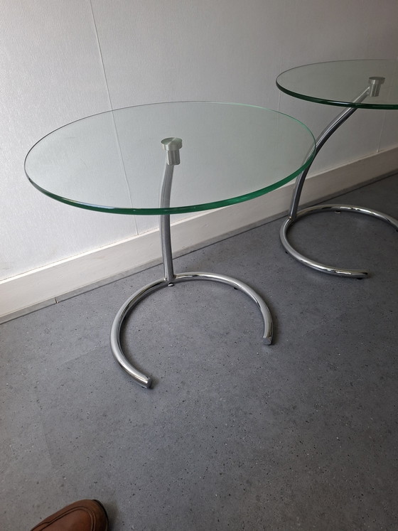 Image 1 of Tavolino laterale moderno in vetro