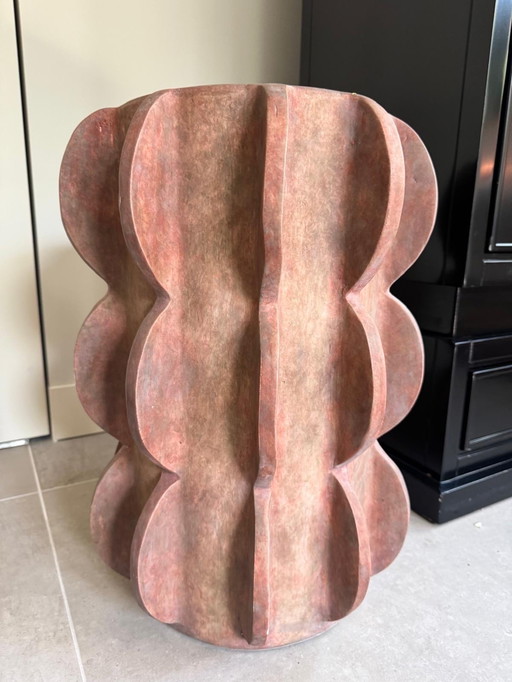 Polvo deco vaas Arcissimo Marrón H50, B35