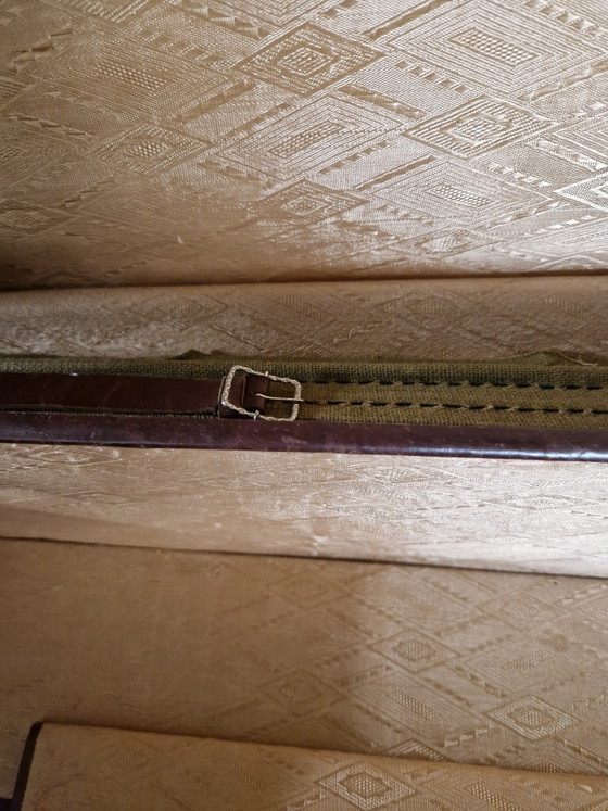 Vintage Reiskoffer – Reistassen, Leather, Metal (photo 11 of 15)