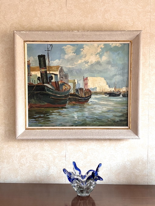 Oil Painting Angel D’Esury 1966 – schilderijen tekeningen, Canvas