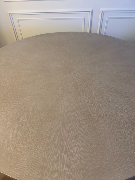 Eichholtz Esstisch Remington, Esstische, Metall, Holz, Beige (Foto 7 von 7)