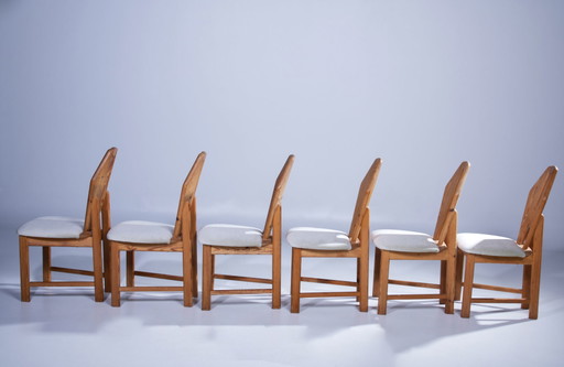 6 sedie da pranzo in pino danese