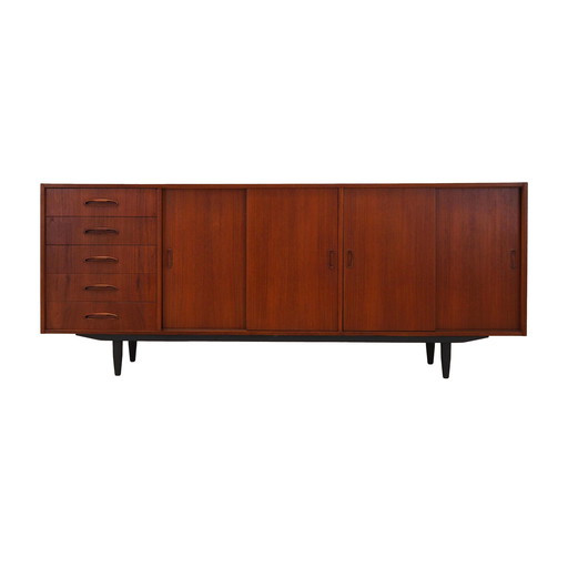 Buffet en teck, design danois, années 1970, Production : Danemark