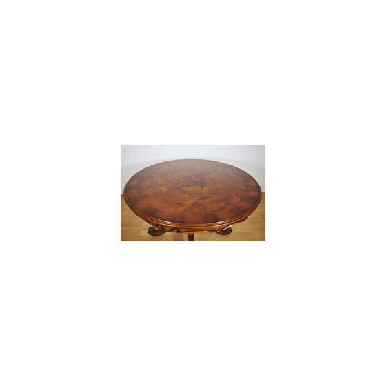 Image 1 of Vintage briarwood table, 1970s