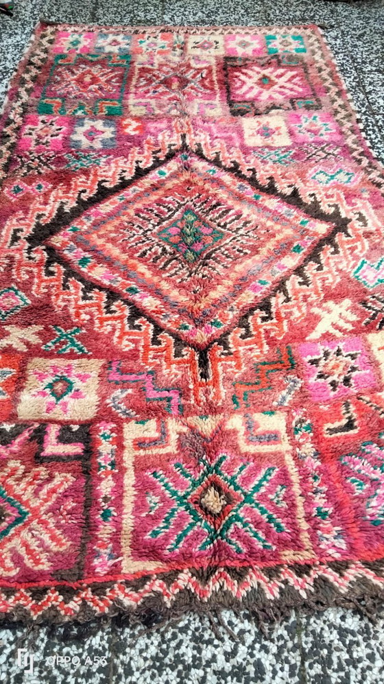 Image 1 of Handgeknüpfter Berberwollteppich, 300 x 162 cm