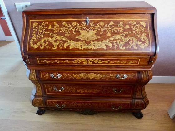 Image 1 of segretaria in mogano