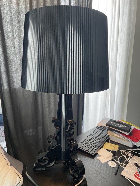 Image 1 of Kartell Bourgue schwarze Tischlampe